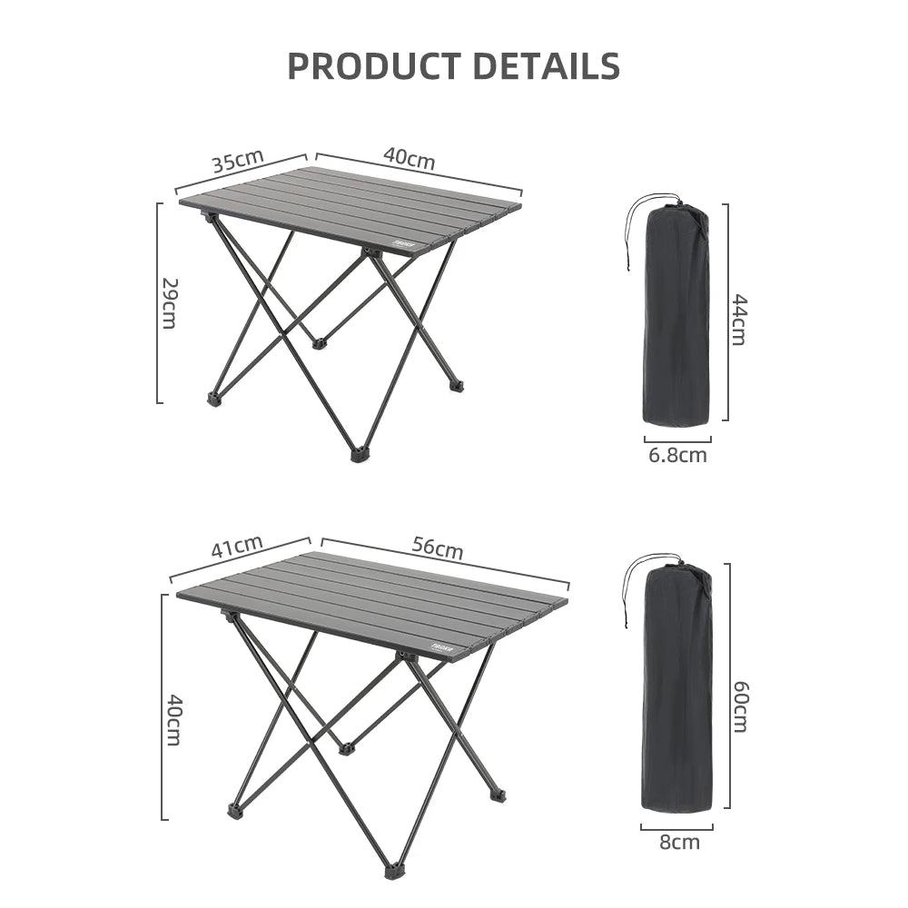 Outdoor Camping Folding Table - Aluminum