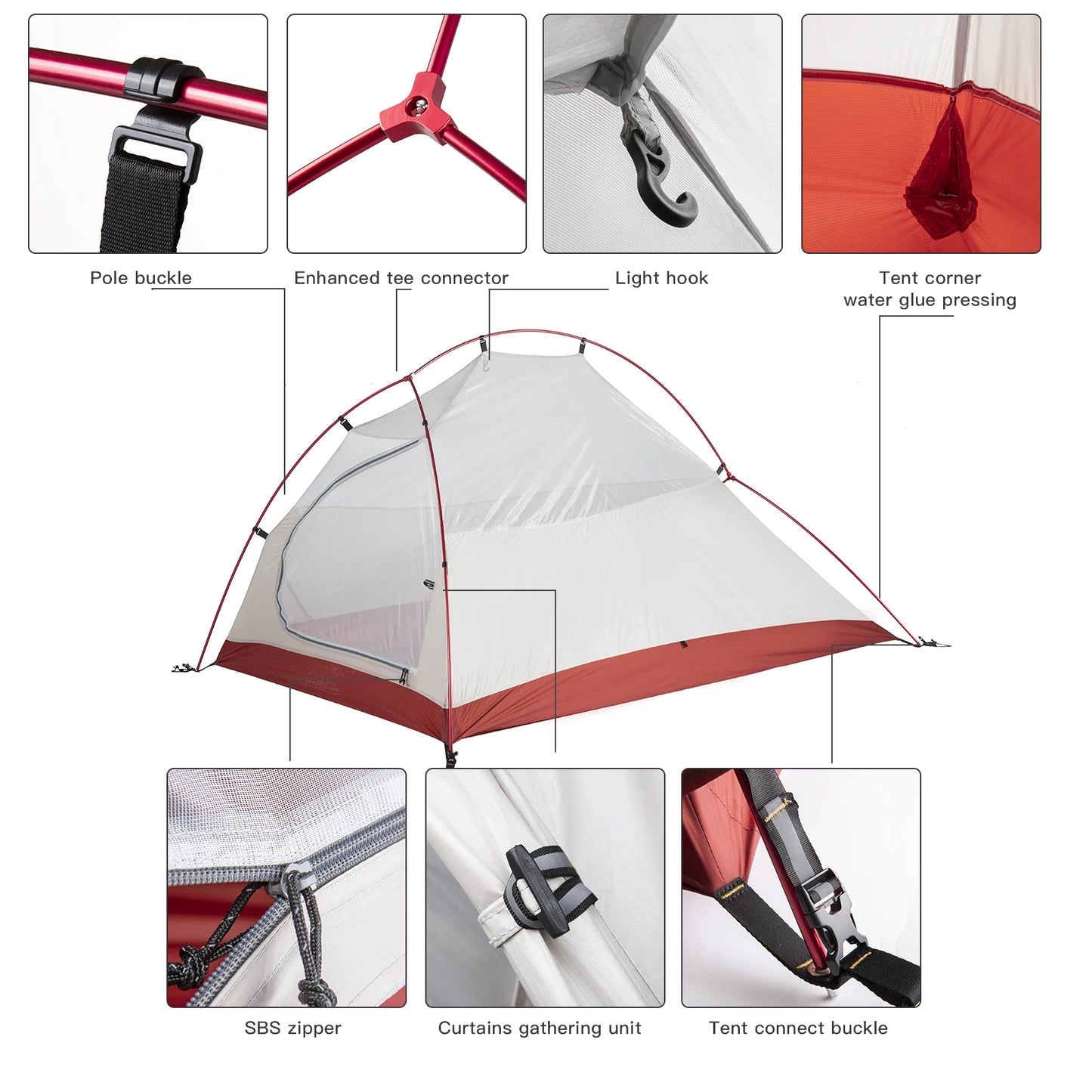 BISINNA Ultralight Camping Tent