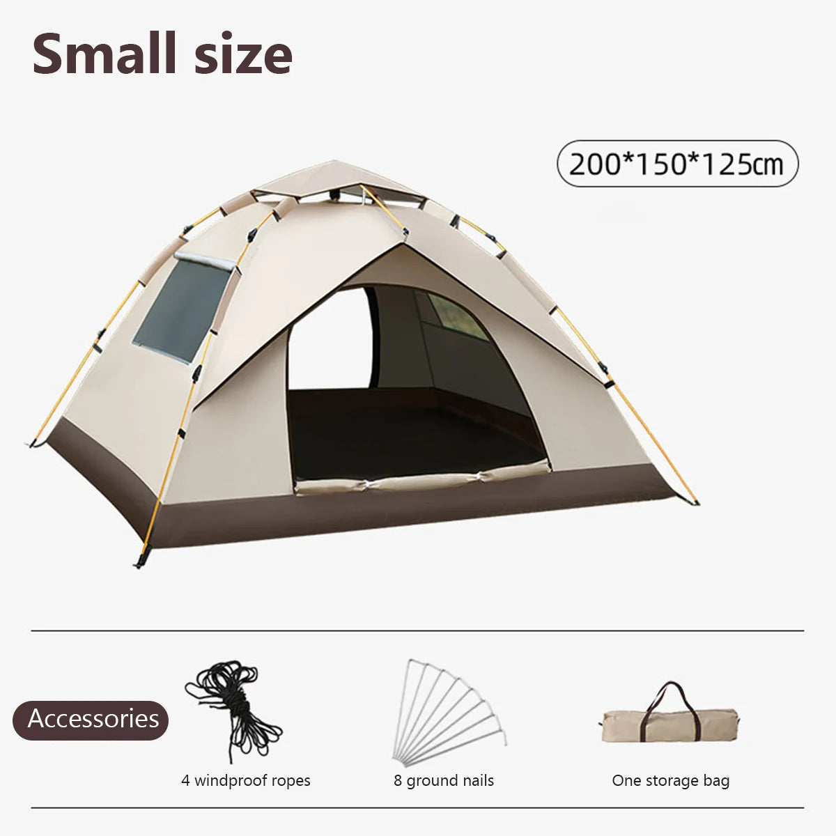 Knoxville Tent - Outdoor Folding Camping Tent Portable Waterproof