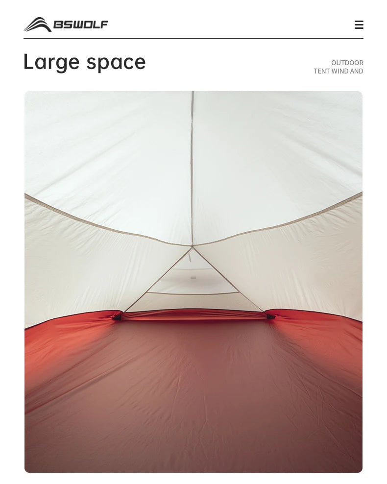 BISINNA Ultralight Camping Tent