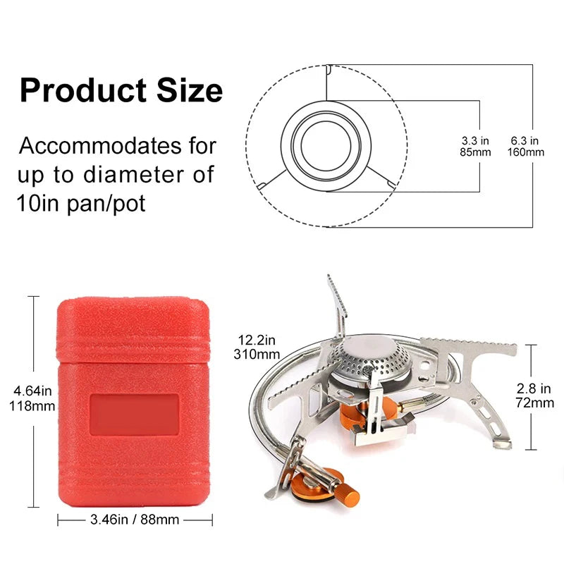 Camping Gas Stove 3500W