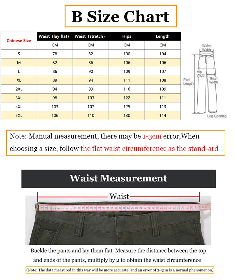Military Tactical Pants Cargo Men Waterproof