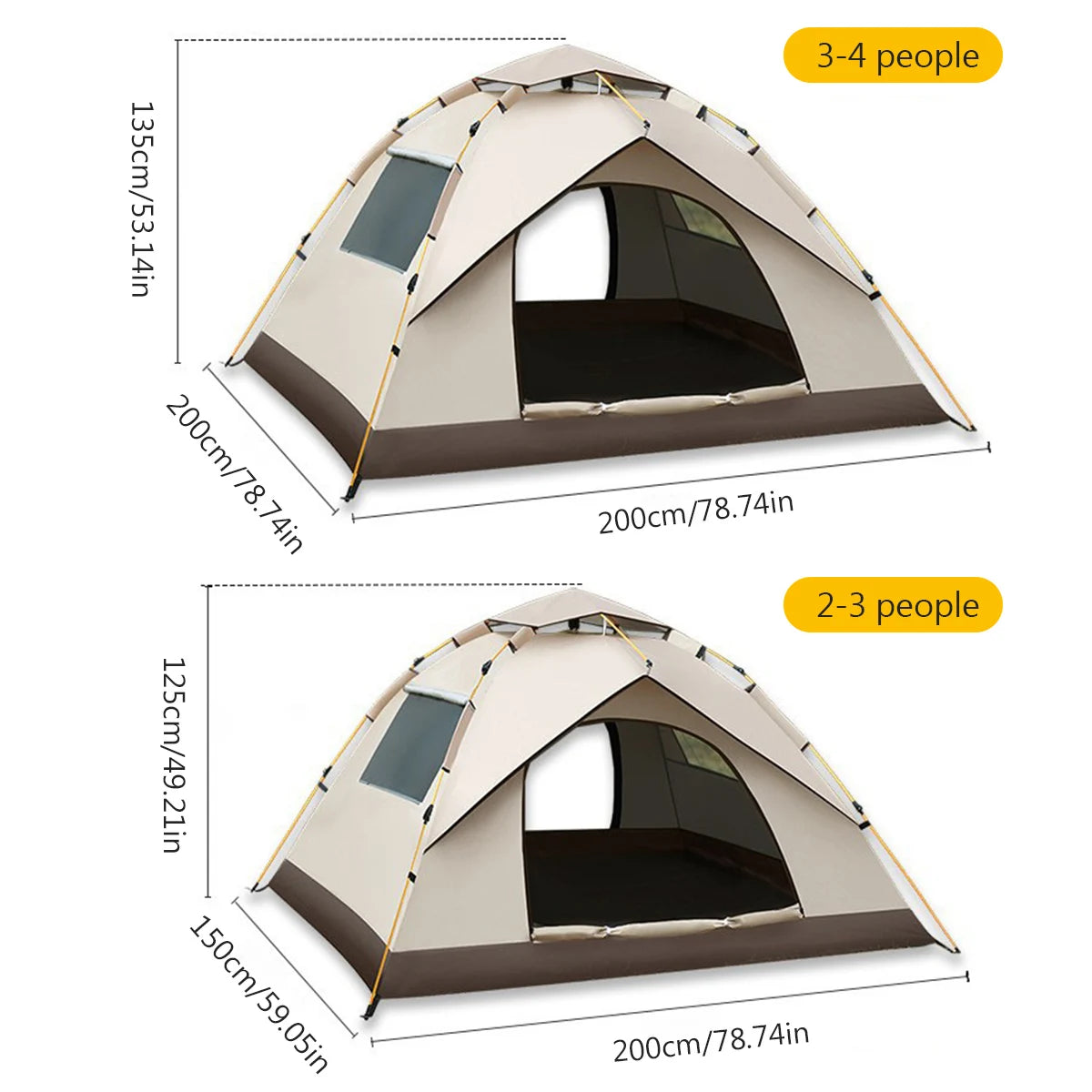 Knoxville Tent - Outdoor Folding Camping Tent Portable Waterproof