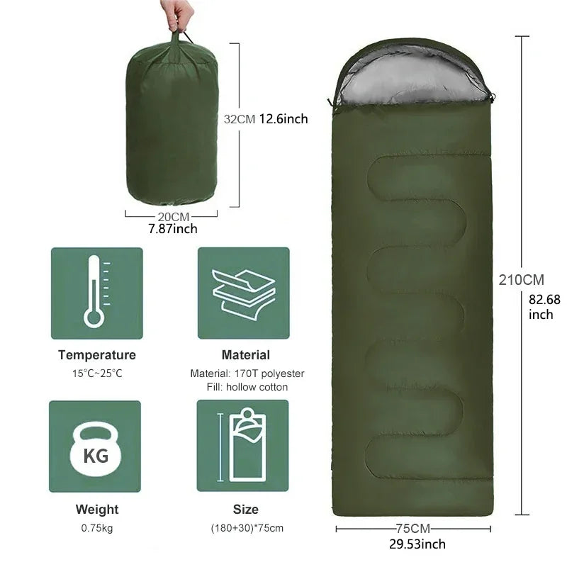 Kyron Sleeping Bag – Compact, Warm & Easy to Carry