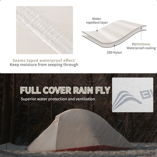 BISINNA Ultralight Camping Tent