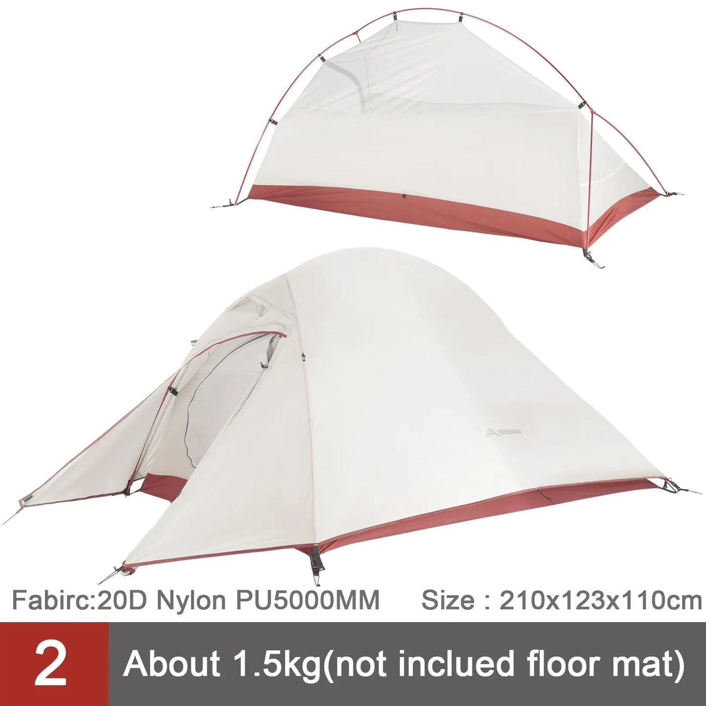BISINNA Ultralight Camping Tent