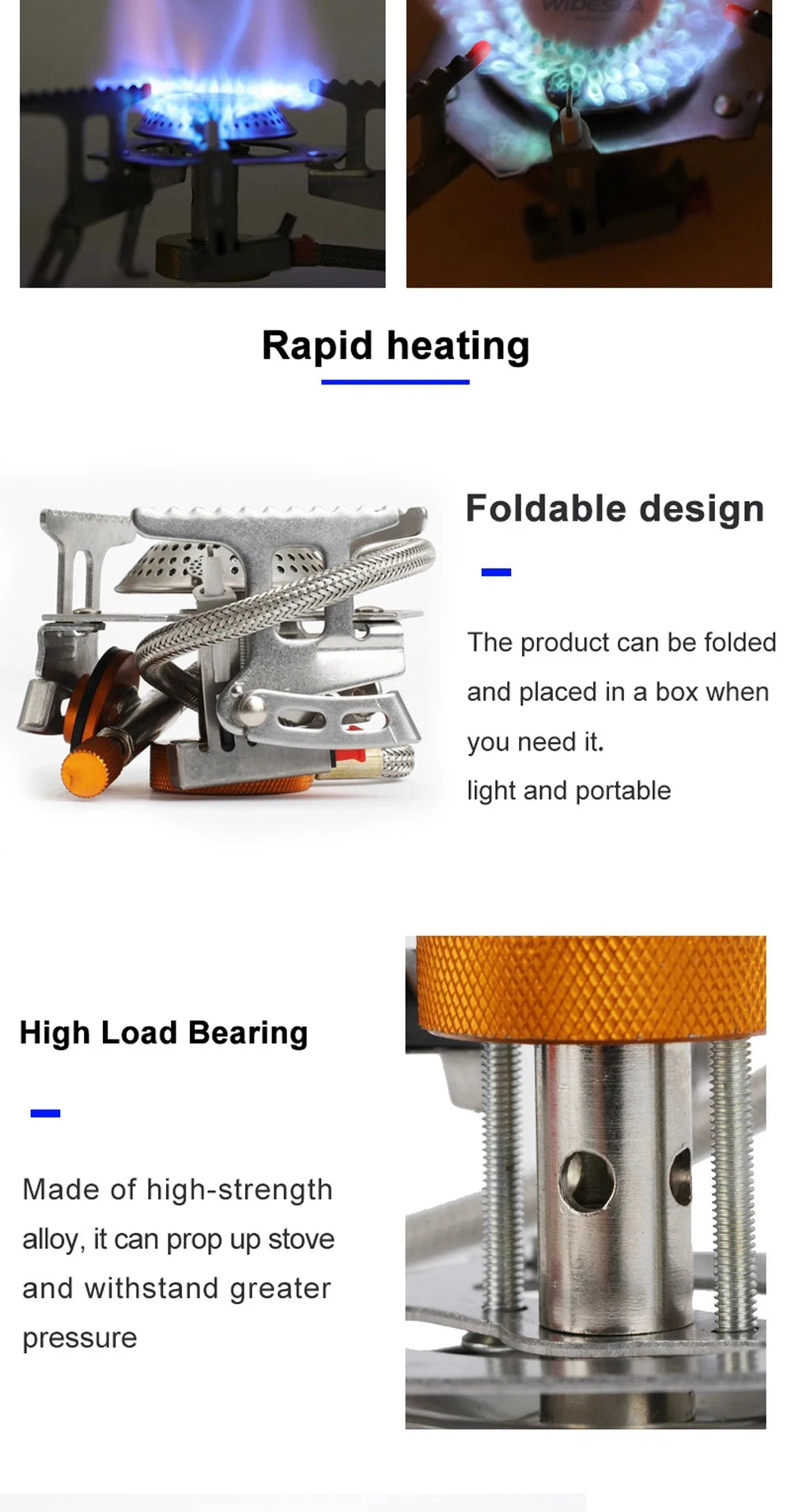 Camping Gas Stove 3500W